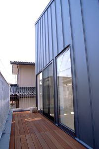 八千代の住宅　バルコニー