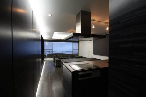 熱海のヴィラ　キッチン