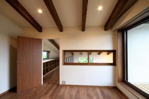 杉並の住宅　ベッドルーム