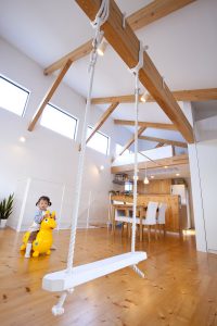 八千代の住宅　リビングルーム