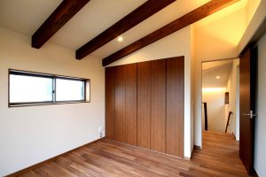 杉並の住宅　ベッドルーム