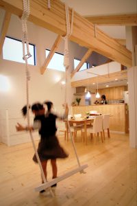 八千代の住宅　リビングルーム