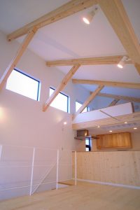 八千代の住宅　リビングルーム