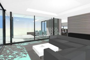 佐倉の住宅　リビングルーム