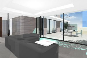 佐倉の住宅　リビングルーム