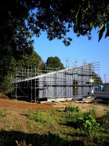 佐倉の別荘　外壁工事