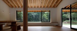 佐倉の別荘　リビングダイニング