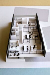 小金井のコートハウス　2階内観