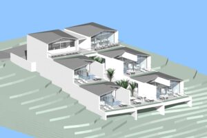 古宇利島のシーサイドヴィラ　外観