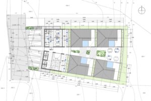 古宇利島のシーサイドヴィラ　2階平面図