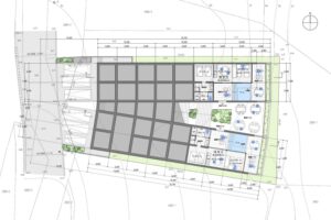 古宇利島のシーサイドヴィラ　B1階平面図